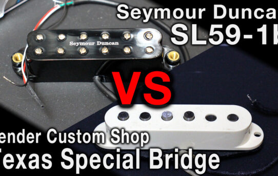 Fender TexasSpecial Bridge vs Saymour Duncan SL59-1b vs SL59-1b CoilSplit